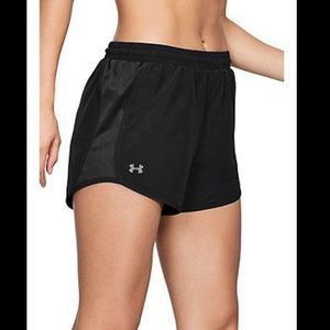 Under Armour Black Running Shorts Size Small